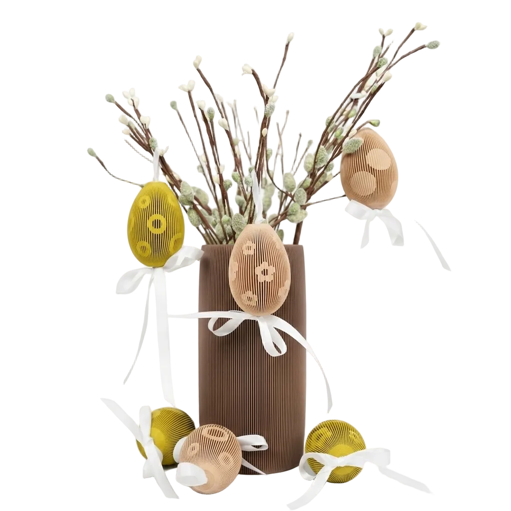 Ovos de Pascoa Decorativos