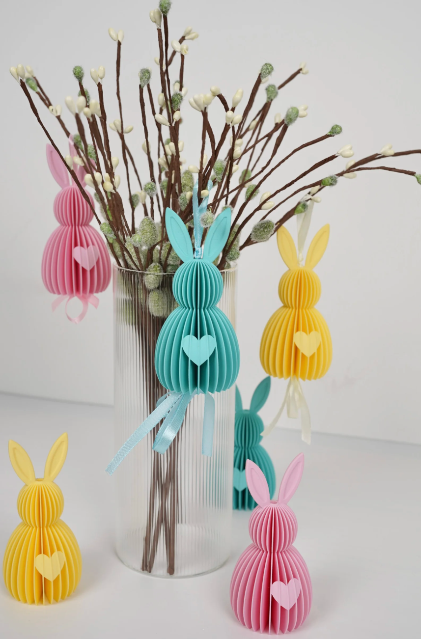 Coelhos de Páscoa Decorativo