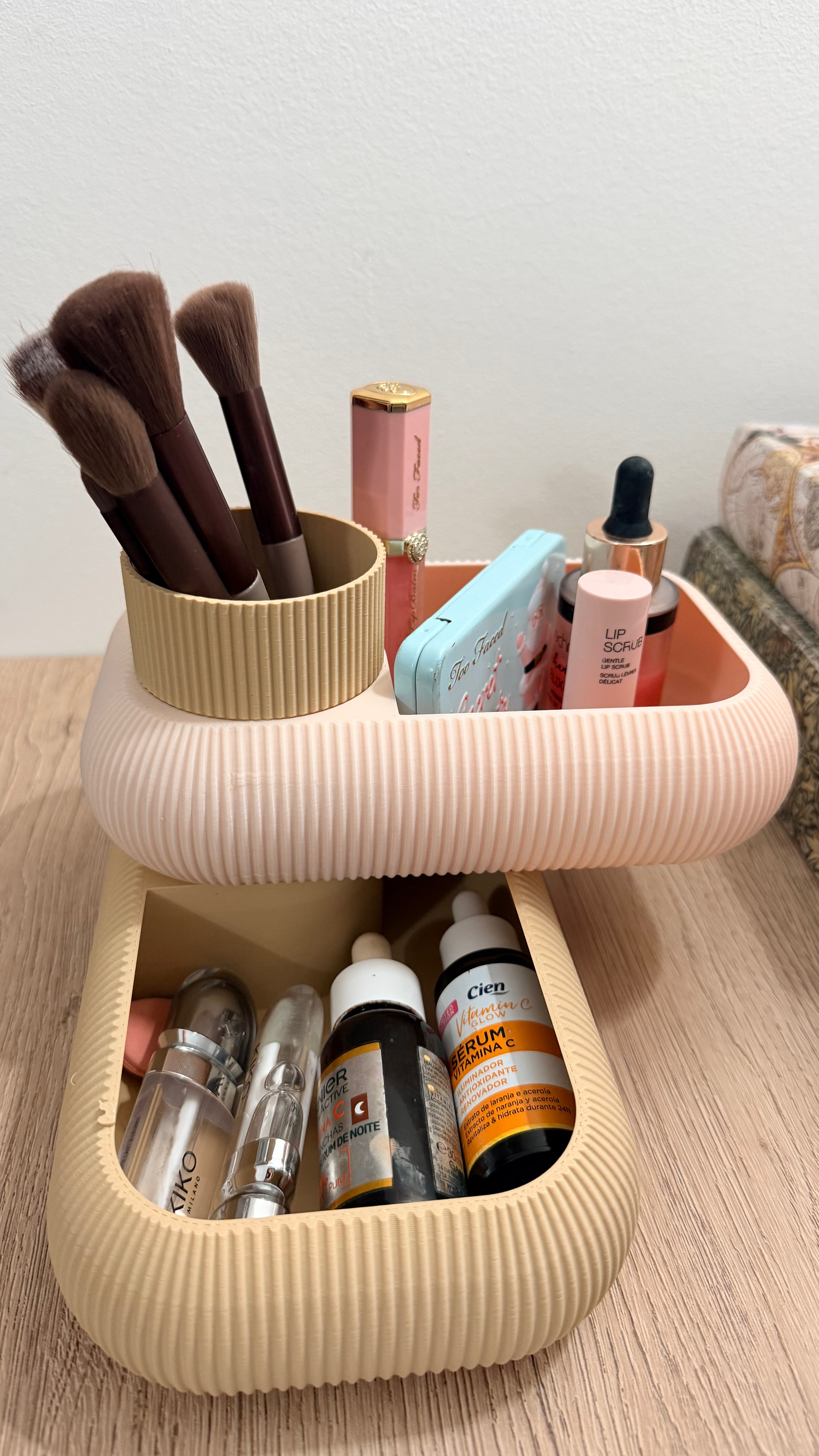 Organizador de Maquiagens Rotativo