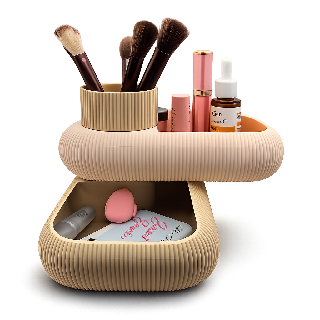 Organizador de Maquiagens Rotativo
