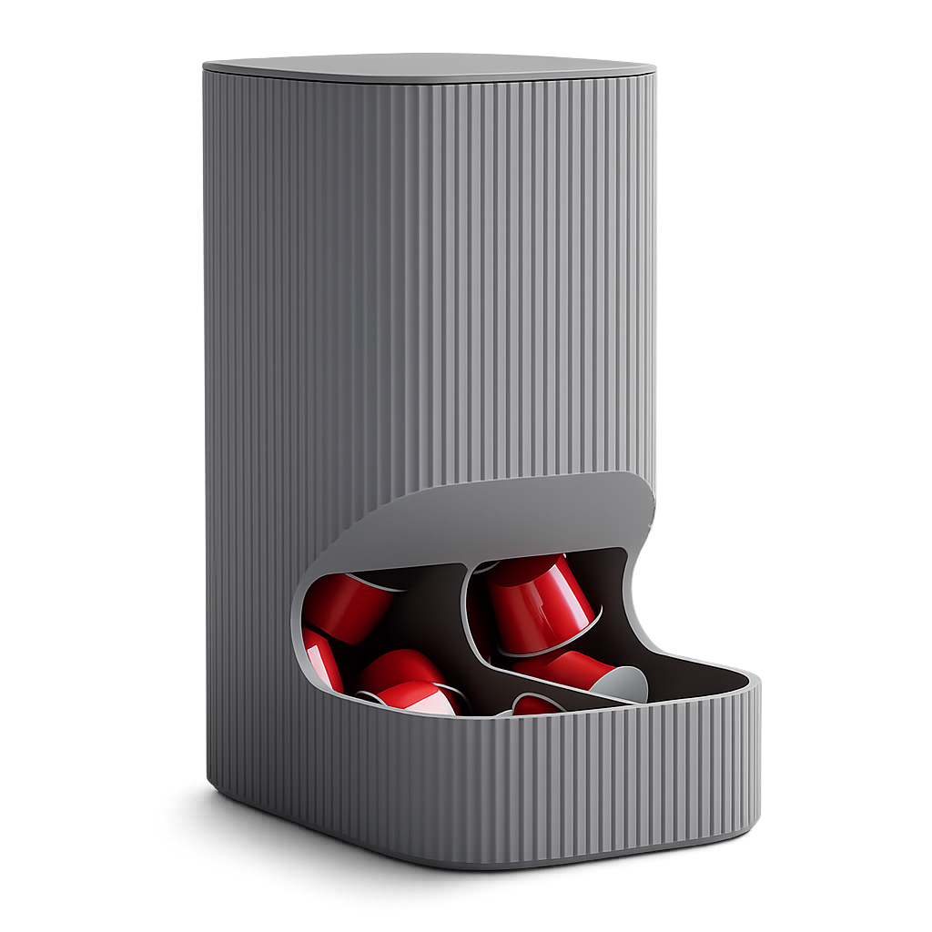 Porta Capsulas Minimalista para Capsulas de Café